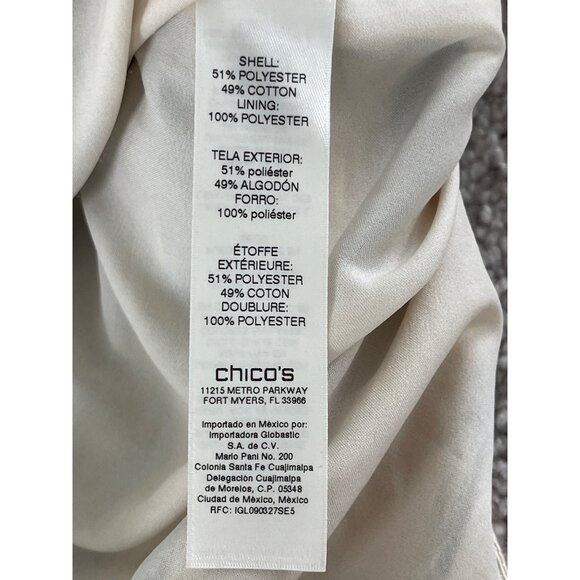 Chico’s Aztec Jacquard Moto Jacket Yellow Southwest Zip Lined Size 1 Medium $139 - Picture 11 of 15